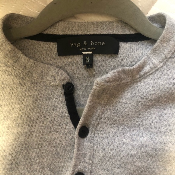 Rag & bone button down sweatshirt - Picture 3 of 5